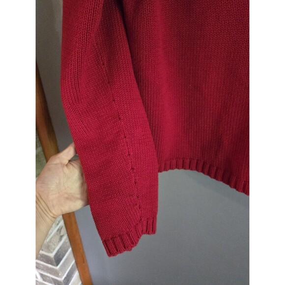 Maurice Sasson Women’s Leather Knit Cotton Jacket Sz XL Y2K 00s Edgy Streetwear - Picture 9 of 12